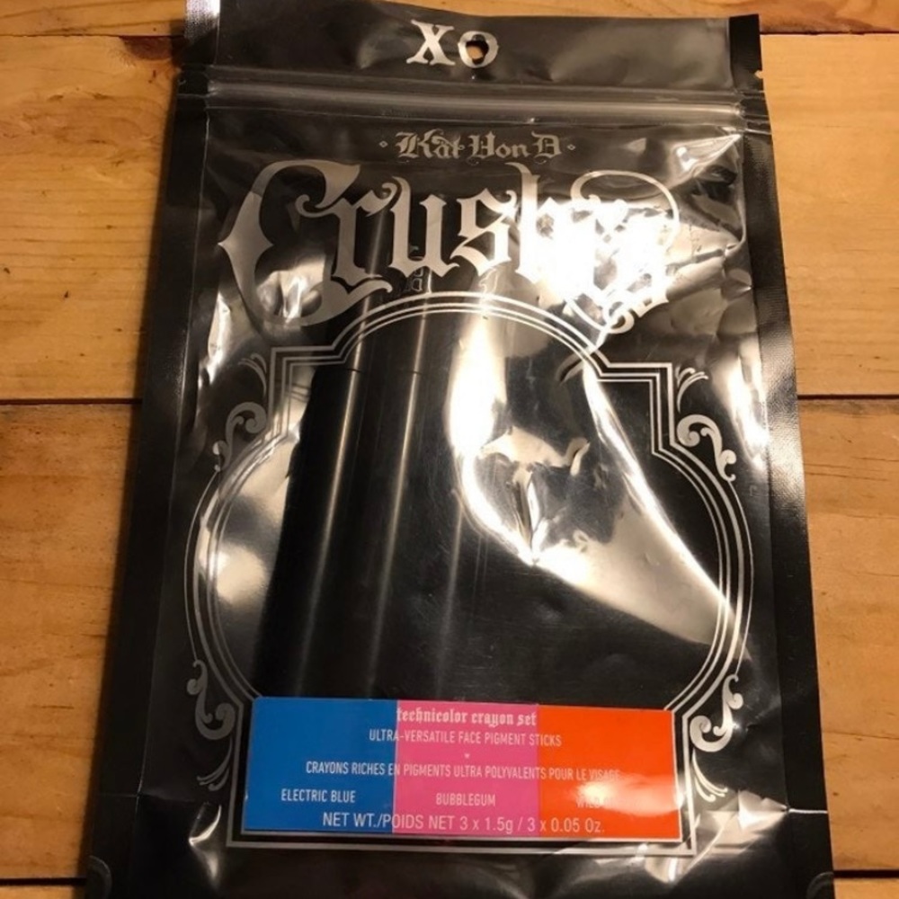 KVD Crushes Technicolor Crayon Set SEALED